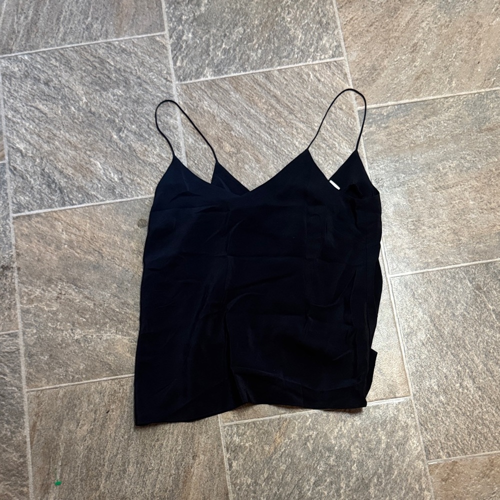 Amanda Uprichard Black Camisole Top